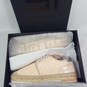 New LFL Rockaway Espadrile platform sneakers sz9
